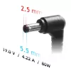 Alimentatore Akyga AK-ND-72 per laptop Toshiba e stampanti Zebra, 80 W, 19 V, 4,22 A, 5,5 x 2,5 mm