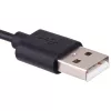 Cavo di ricarica USB con clip Akyga AK-SW-18 per Garmin Forerunner 230 / 235 / 630 / 645 / 735XT, 1 m, nero