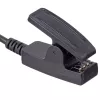 Cavo di ricarica USB con clip Akyga AK-SW-18 per Garmin Forerunner 230 / 235 / 630 / 645 / 735XT, 1 m, nero