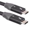 Cavo Akyga AK-USB-34 da USB-C a USB-C Thunderbolt 3, 40 Gbit/s, 100 W, 1,5 m, nero