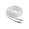 Cavo USB-C a USB-C Akyga AK-USB-41, USB 2.0, 60 W, 1,8 m, bianco