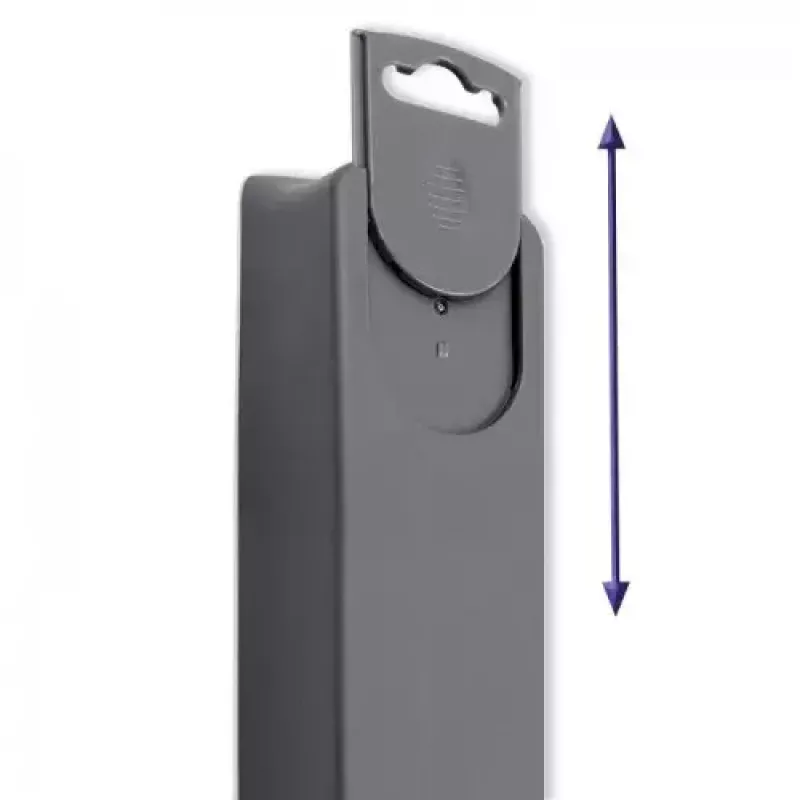 Ciabatta Qoltec 50297, 1,8 m, 6 prese AC per interni, grigio bianco