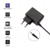 Connettore per alimentatore QOLTEC 52412 — alimentatore esterno 9W (9V 1A) per dispositivi portatili