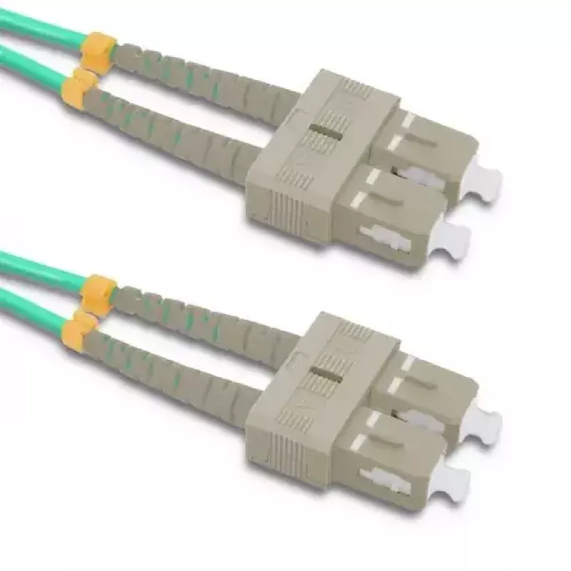Cavo in fibra ottica Qoltec 54356 2x SC OM4 10 m verde