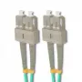 Cavo in fibra ottica Qoltec 54356 2x SC OM4 10 m verde