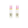 Cavo in fibra ottica LANBERG FO-LULU-MD41-0020-VT 2 m OM4 LC–LC viola
