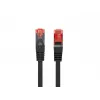 Cavo di rete Lanberg PCF6-10CU-0025-BK RJ-45 Cat6 0,25 m nero