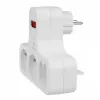 Ciabatta x4 con interruttore MACLEAN MCE244 — ciabatta 4 prese con interruttore singolo