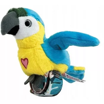 Peluche interattivo Cobi Happy Yappers - Pappagallo blu (parlante, attivato dal sensore)