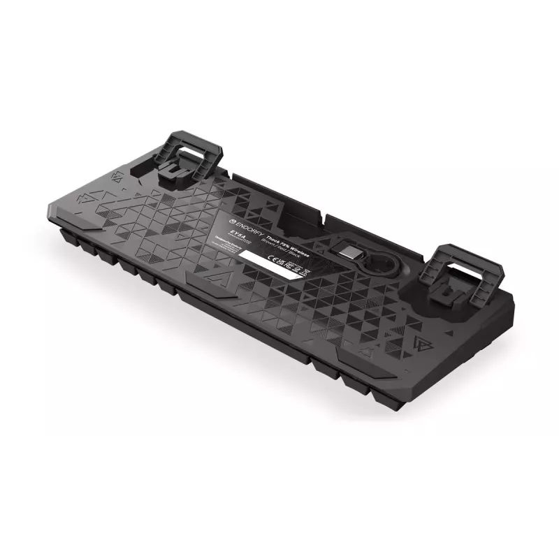 Tastiera meccanica ENDORFY Thock 75% Wireless Red RGB LED nera