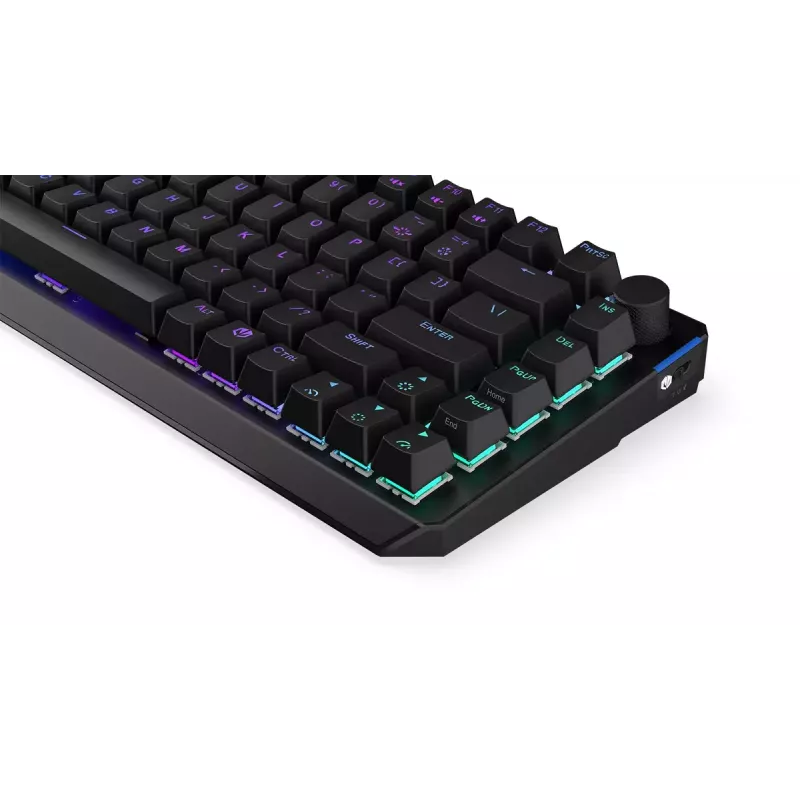 Tastiera meccanica ENDORFY Thock 75% Wireless Red RGB LED nera