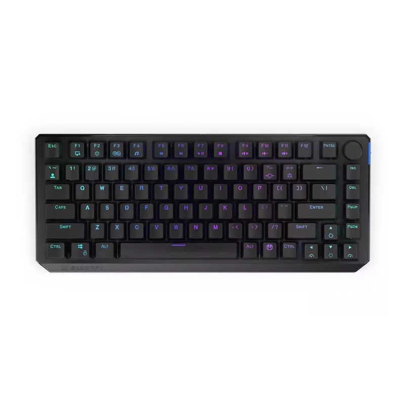 Tastiera meccanica ENDORFY Thock 75% Wireless Red RGB LED nera