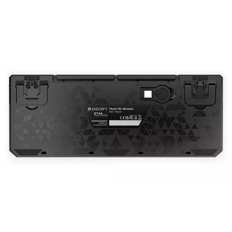 Tastiera ENDORFY Thock TKL Wireless Red meccanica RGB LED 87 tasti