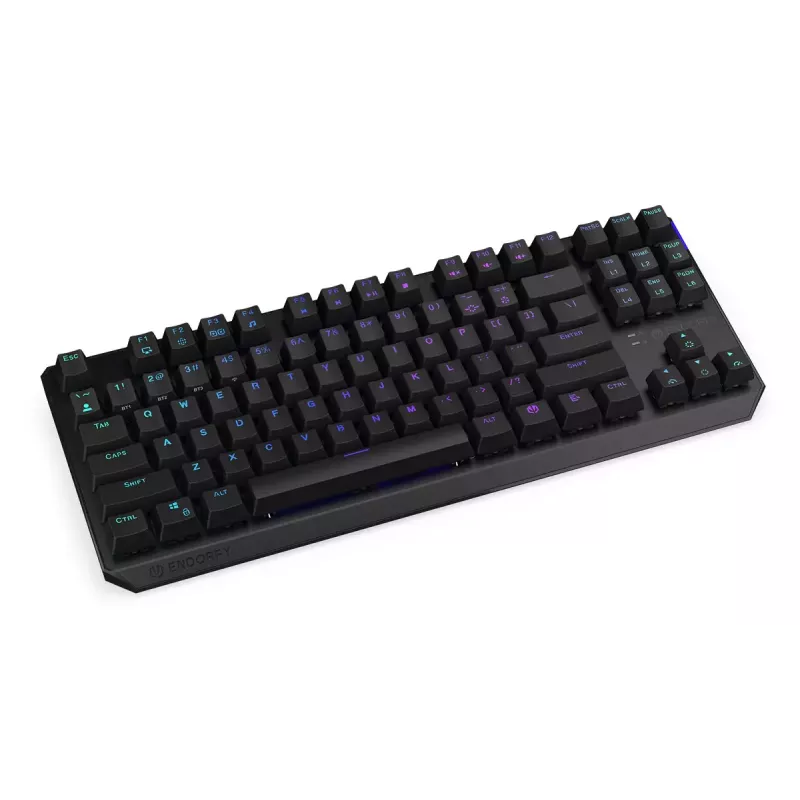 Tastiera ENDORFY Thock TKL Wireless Red meccanica RGB LED 87 tasti