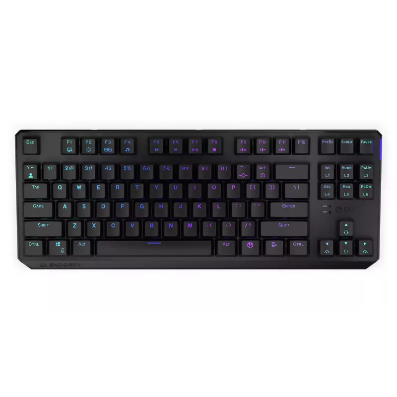 Tastiera ENDORFY Thock TKL Wireless Red meccanica RGB LED 87 tasti