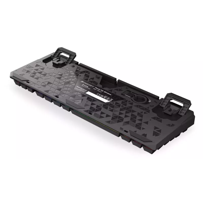Tastiera ENDORFY Thock TKL Wireless nera meccanica RGB LED 87 tasti