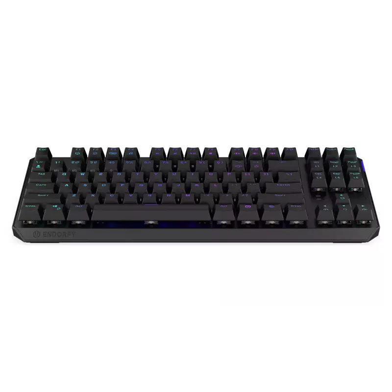 Tastiera ENDORFY Thock TKL Wireless nera meccanica RGB LED 87 tasti