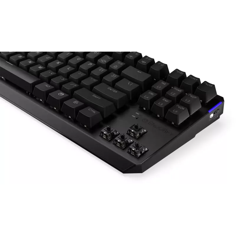 Tastiera ENDORFY Thock TKL Wireless nera meccanica RGB LED 87 tasti