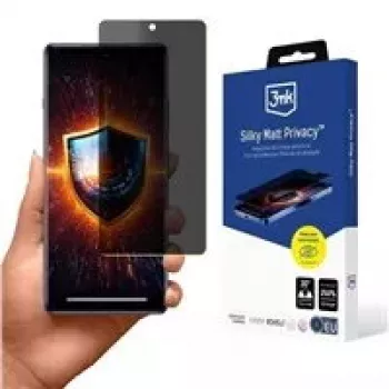 Pellicola corazzata 3MK Silky Matt Privacy per Samsung Galaxy A36 / A56