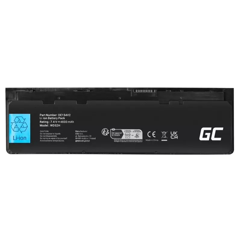 Batteria Green Cell DE154V2 per DELL Latitude E7240 E7250
