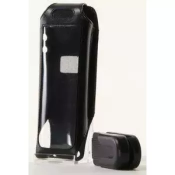 Custodia in pelle Soryt per Aastra 610d/612d con clip rotante