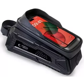 Supporto bici Tech-Protect V2 L nero per telefoni — supporto manubrio per telefono, dimensione regolabile