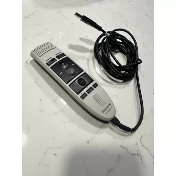 Microfono Philips SpeechMike USB LFH3200 nero — microfono da dettatura desktop, connessione USB