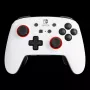 Gamepad PowerA FUSION Pro Wireless controller per Nintendo Switch — bianco/nero, Bluetooth e USB-C, 900 mAh