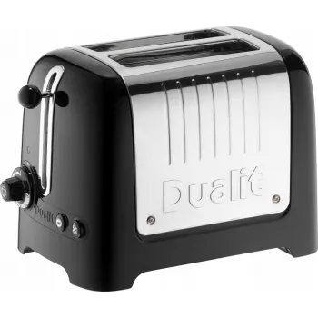 Tostapane Dualit DU-26225 2 fessure nero – tostapane compatto per 2 fette