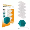 Stencil sagoma Fiskars 1059566 bianco plastica per adulti e bambini