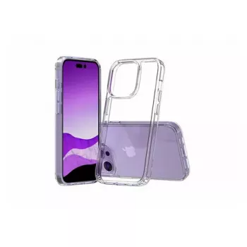 Custodia bumper per smartphone SCREENOR per iPhone 15, TPU trasparente, compatibile con schermo da 15,5 cm (6,1 pollici)