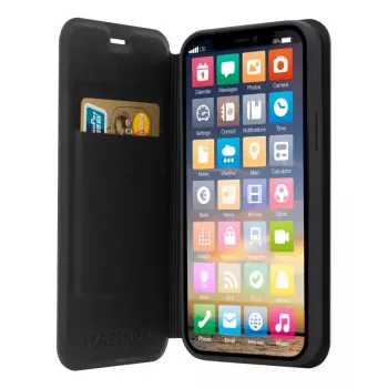 Custodia portafoglio Screenor Clever Galaxy A36/A56 17 cm nero