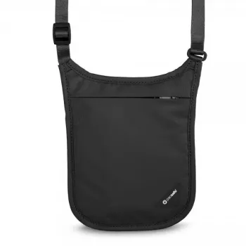 Borsa portacollo Coversafe V75 Pacsafe nero poliestere