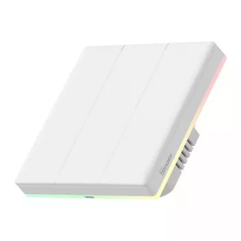 Interruttore smart da parete Sonoff T5 3C 3 canali Wi‑Fi touch (da incasso)