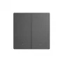Interruttore smart Sonoff M5-2C-86 nero con filo policarbonato 10A