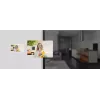 Videocitofono Hikvision DS-KD8003-IME1(B)/NS 2 MP nero acciaio inox