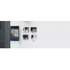 Videocitofono Hikvision DS-KD8003-IME1(B)/NS 2 MP nero acciaio inox