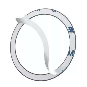 Anello magnetico Baseus Halo MagSafe nero — 2 pz. anelli magnetici per telefono