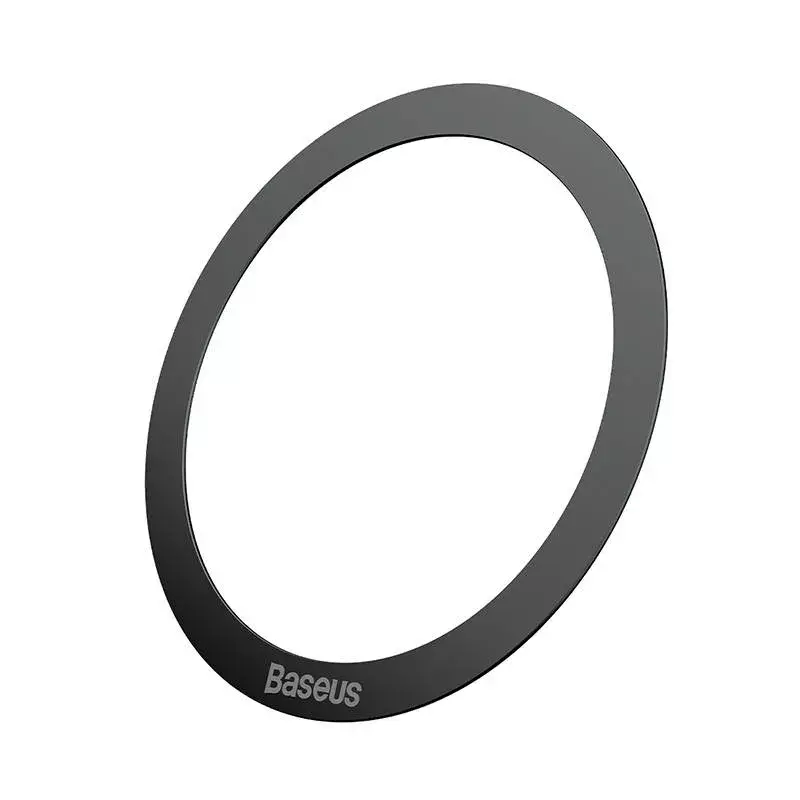Anello magnetico Baseus Halo MagSafe nero — 2 pz. anelli magnetici per telefono
