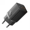 Caricatore da parete Baseus GaN5 40 W, 2x USB-C (nero)
