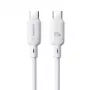 Cavo USB-C a USB-C Baseus Rychlonabíjecí Silky 1 m 100 W bianco