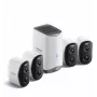 Kit telecamera di sorveglianza per esterni Baseus Security N1 Plus 2K — 4 telecamere