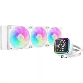 Dissipatore a liquido per CPU DeepCool LD360 bianco con radiatore da 360 mm