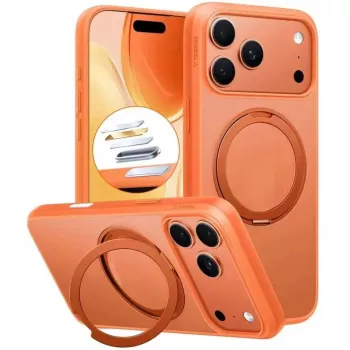 Custodia per cellulare Torras Pro Series per iPhone 17 Pro — arancione (modello X00FX2407)