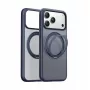 Custodia protettiva Torras per iPhone 17 Pro — Pro Series, blu navy
