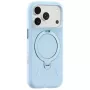 Custodia per cellulare Torras Ostand Spin Softune Series per iPhone 17 Pro Max — azzurro