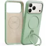 Custodia protettiva Torras Spin Softune Series per iPhone 17 Pro, verde