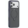 Custodia per cellulare Torras Ostand Spin Series per iPhone 17 Pro, blu navy