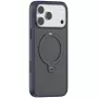 Custodia per cellulare Torras Ostand Spin Series per iPhone 17 Pro Max, blu navy