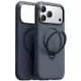 Custodia per cellulare Torras Spin Softune Series per iPhone 17 Pro, blu navy, custodia protettiva morbida
